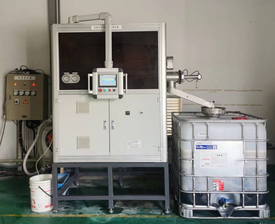 沧县某机械有限公司ZQ-JJ-0.5T蒸汽低温结晶蒸发设备乳化液案例